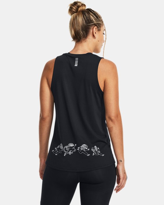 Women's UA Iso-Chill Wild Tank in Black image number 1